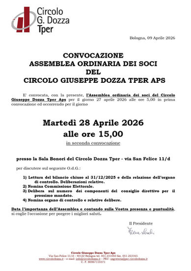 ASSEMBLEE DEI SOCI