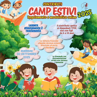 Contributi Camp estivi 2025