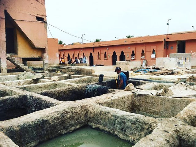 Tanneries Marrakech