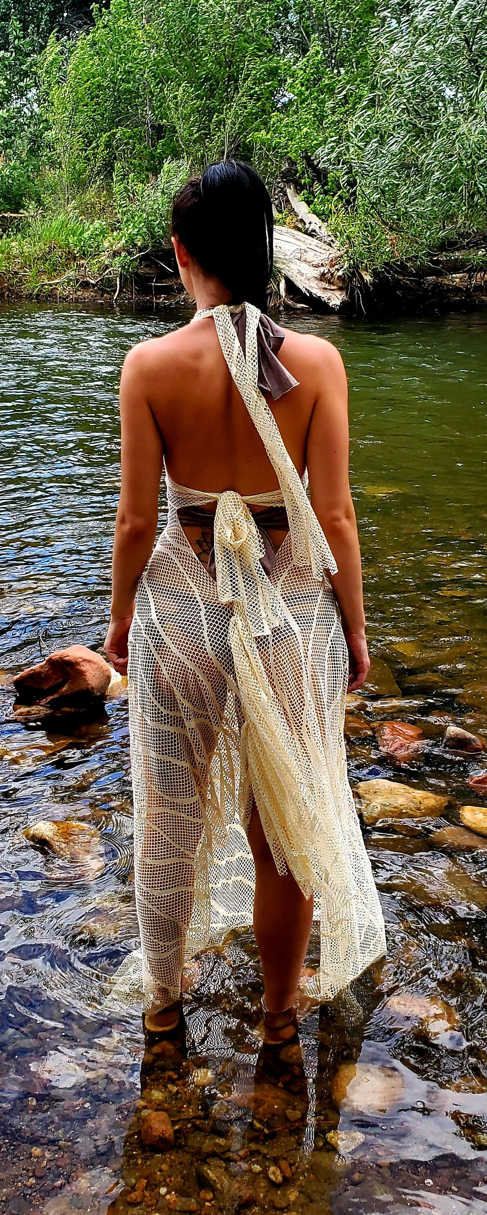 Thumbnail: Siren Water Mesh Gown