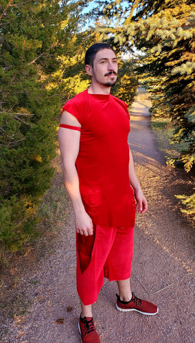 Lovin' Red Velvet NinGene Britches Set | Haus of Faye