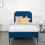 Thumbnail: Single Navy "Tauranga" Bed Frame