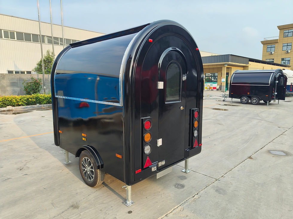 Thumbnail: Black Food Cart