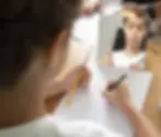 Aluna Desenhando