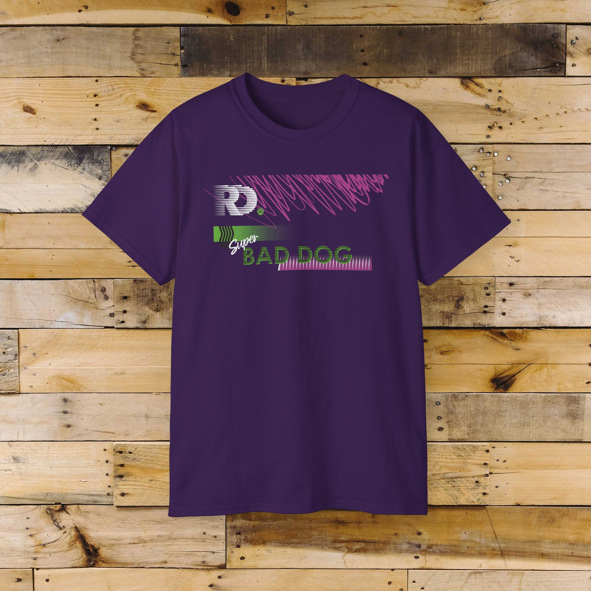 Research Dynamics: Super Bad Dog 01 Unisex T-Shirt