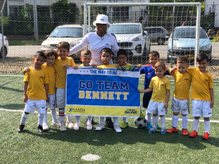 ¡Nuestros futbolistas más pequeños tuvieron su primer partido!