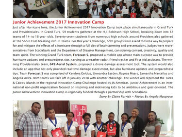 JATCI Innovation Camp article in Time of the Island Magazine 2018