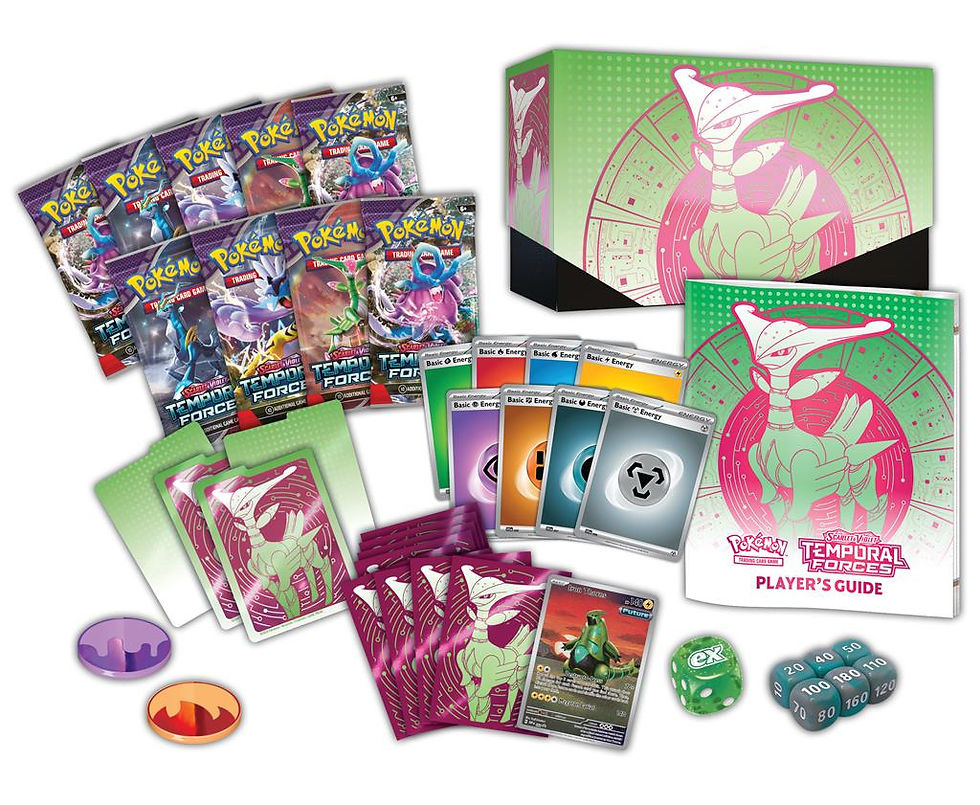 Thumbnail: Elite Trainer Box Iron Leaves - Temporal Forces
