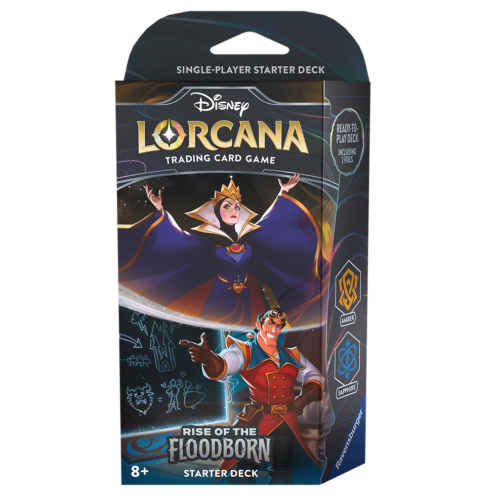Thumbnail: Lorcana Rise of the Floodborn Starter Deck Amber & Sapphire