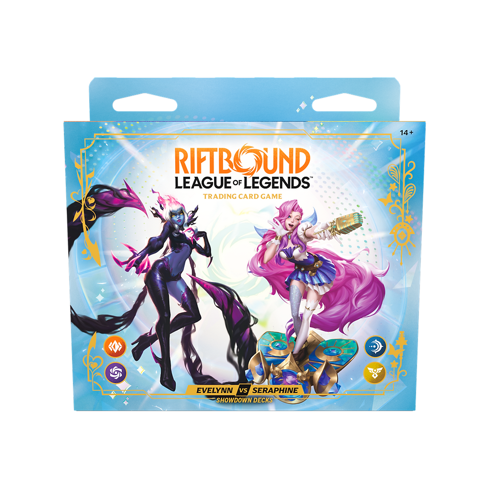 Riftbound Radiance Showdown Decks Evelynn vs Seraphine