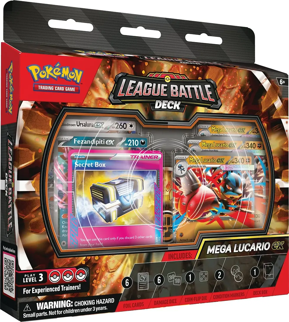 Pokémon Mega Lucario ex League Battle Deck