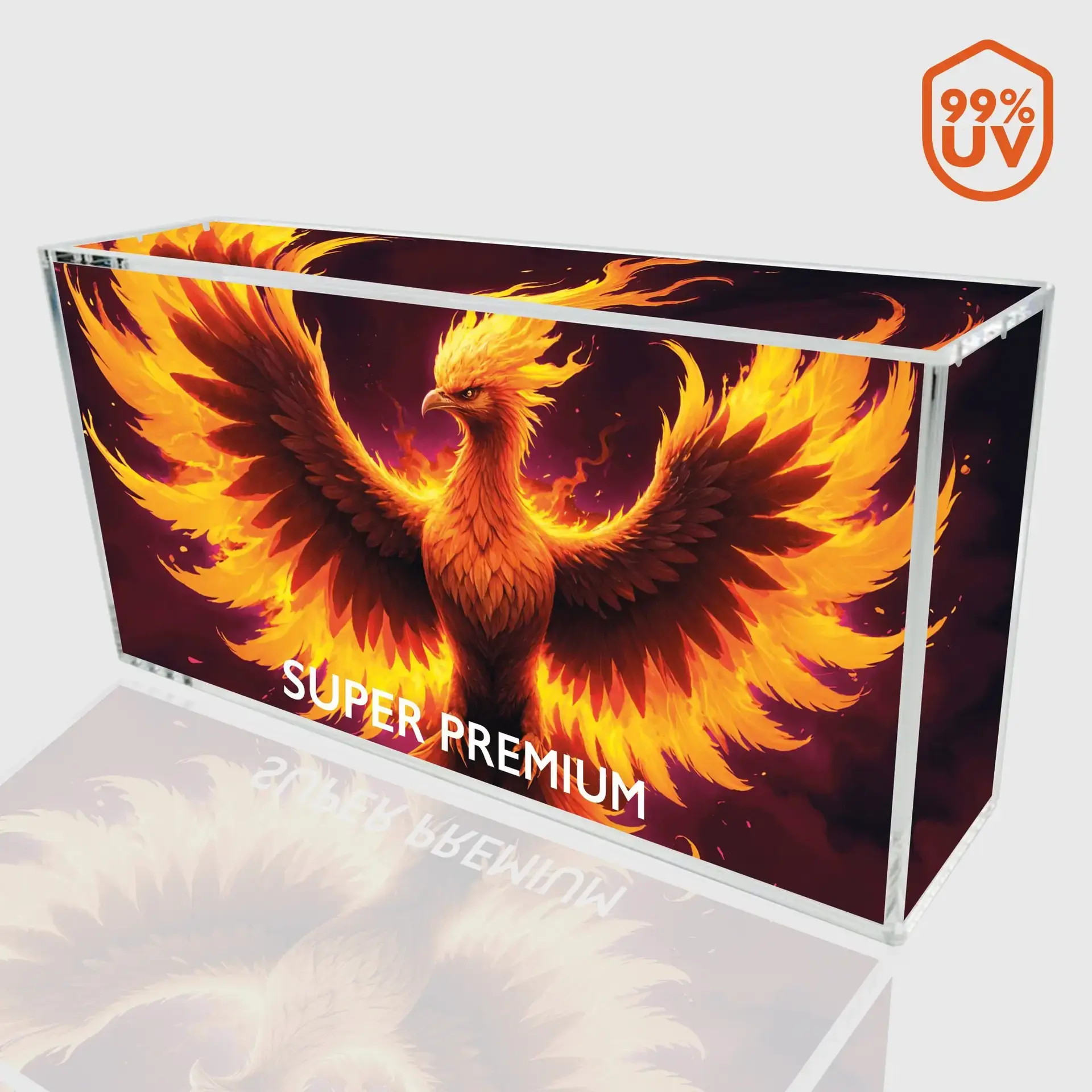 Phoenix Shield Acrylic Magnetic Case Pokémon SV8.5 Super Premium Collection