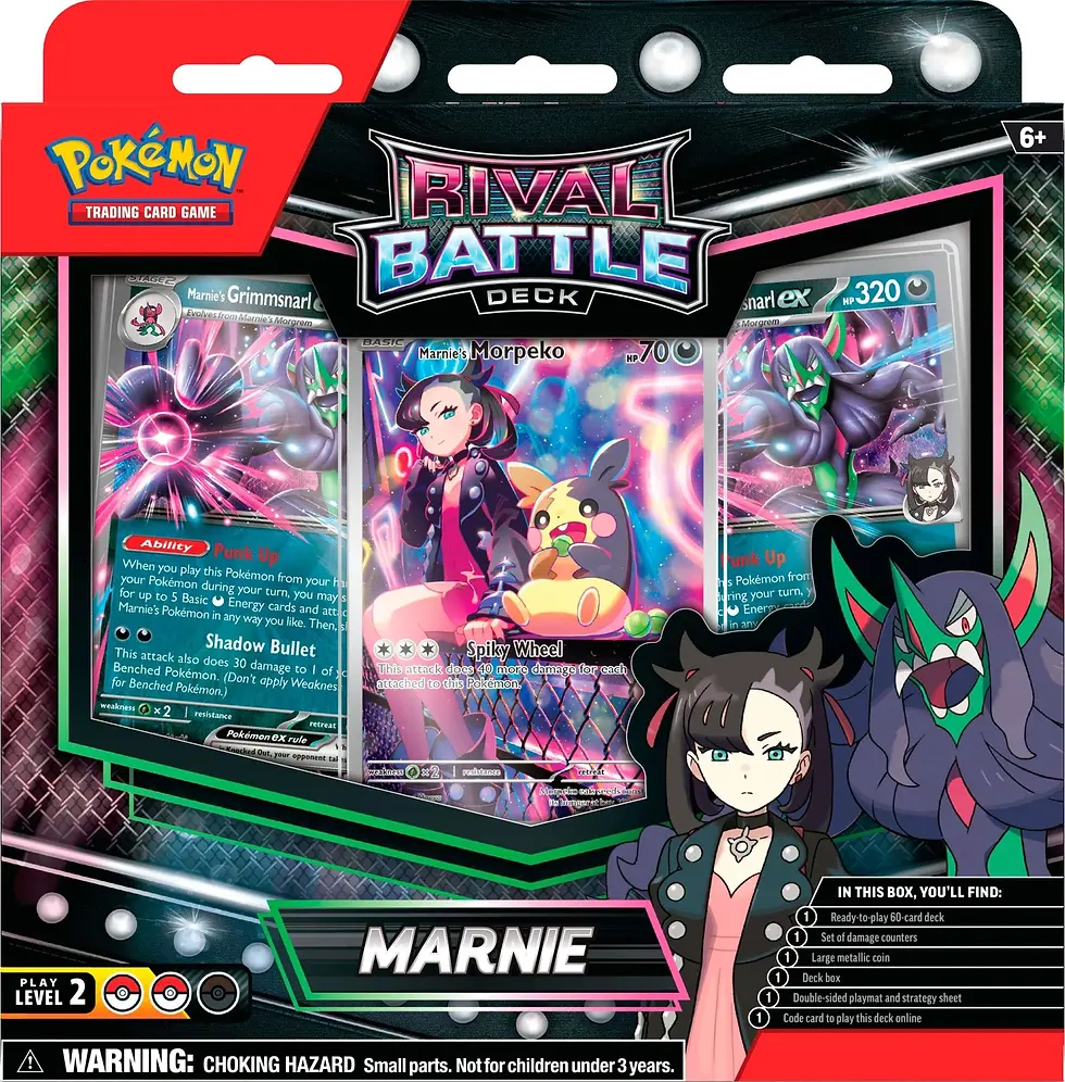 Pokémon Marnie Rival Battle Deck