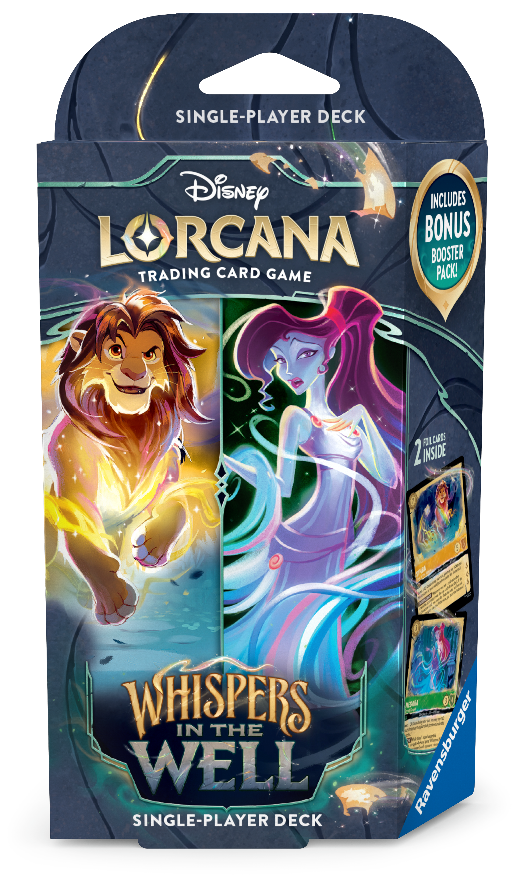 Lorcana Whispers in the Well Starter Deck Simba & Meg