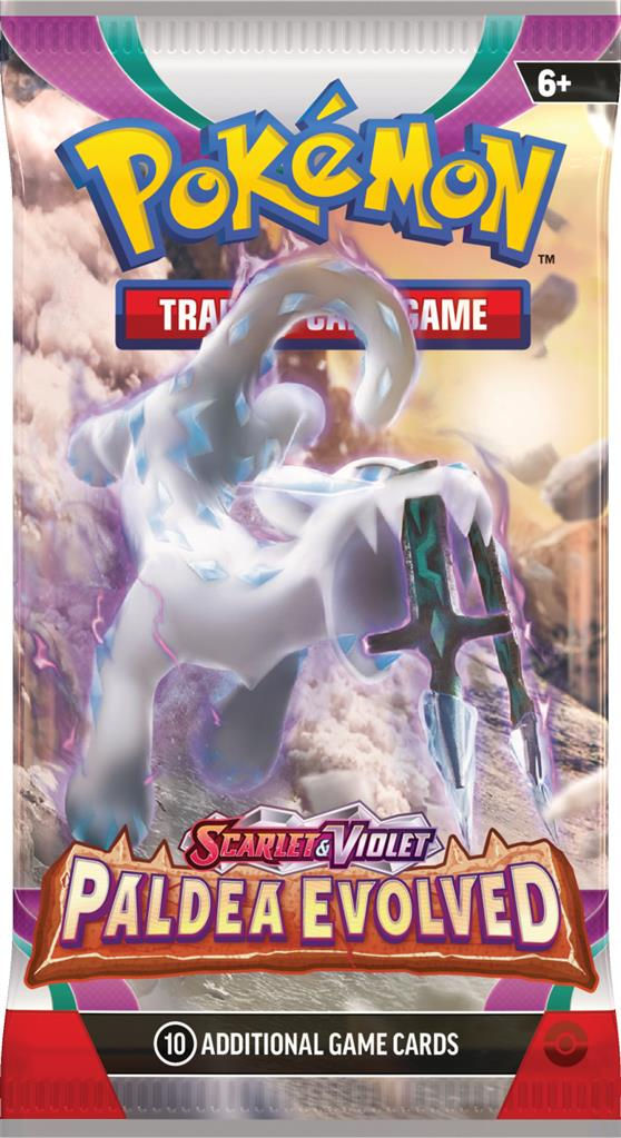 Thumbnail: Pokémon Paldea Evolved Booster Pack