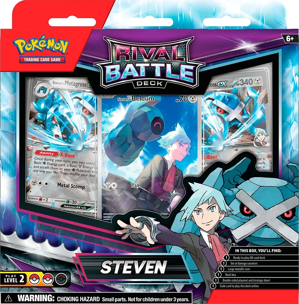 Pokémon Steven Rival Battle Deck