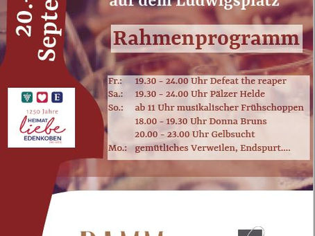 Weinfest der Südlichen Weinstraße - Wir sind dabei ;)