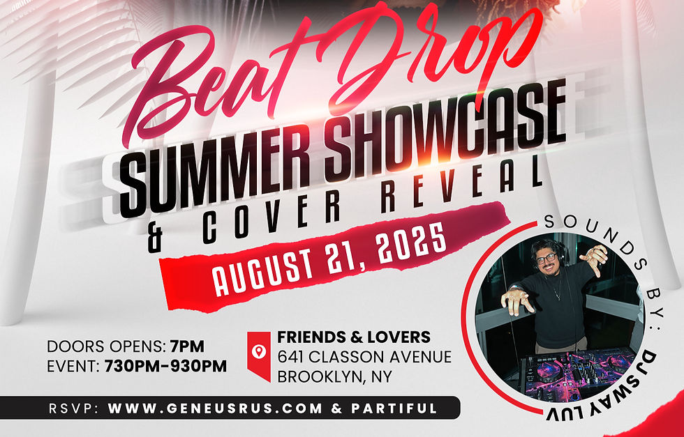 THE BEAT DROP SUMMER SHOWCASE & COVER REVEAL