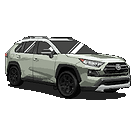 GIF of a pixel art Toyota RAV4
