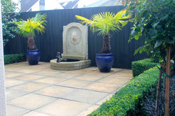 Enclosed garden area