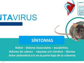 HOY: Charla sobre prevención de contagio de hantavirus