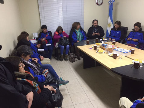 Visita de empresarios chilenos