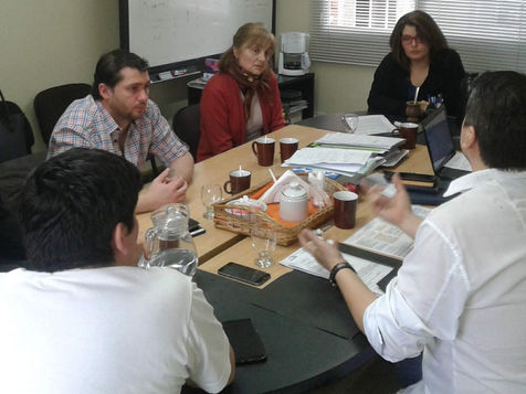 Reunión con integrantes de Mutual del Gas y Petróleo de Santa Cruz