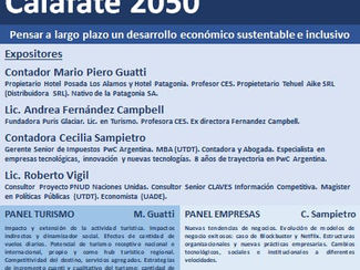 Ciclo de Conferencias abiertas “Calafate 2050”