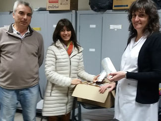 Entregamos donación a la Escuela E.P.J.A. Primaria N° 11 José Pantín