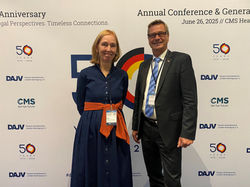 Introducing Emily Haber, former German Ambassador to the United States, at DAJV conference