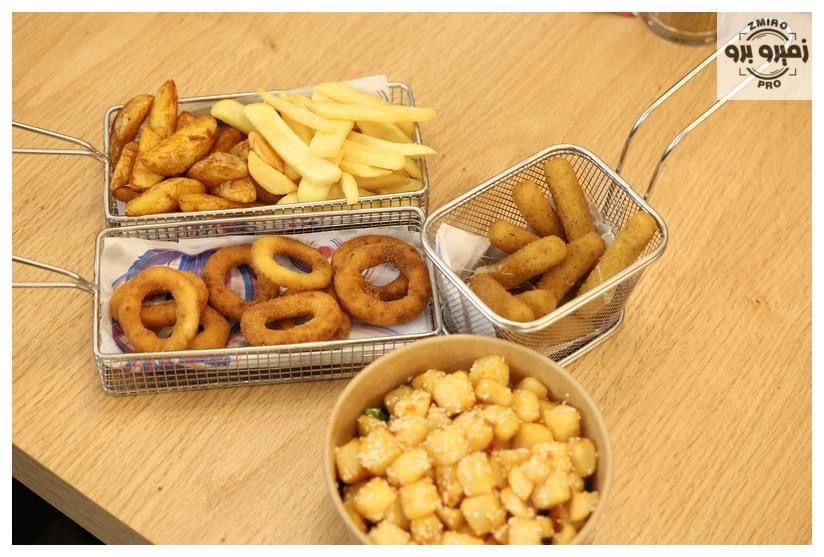 Arranged Food and Objects