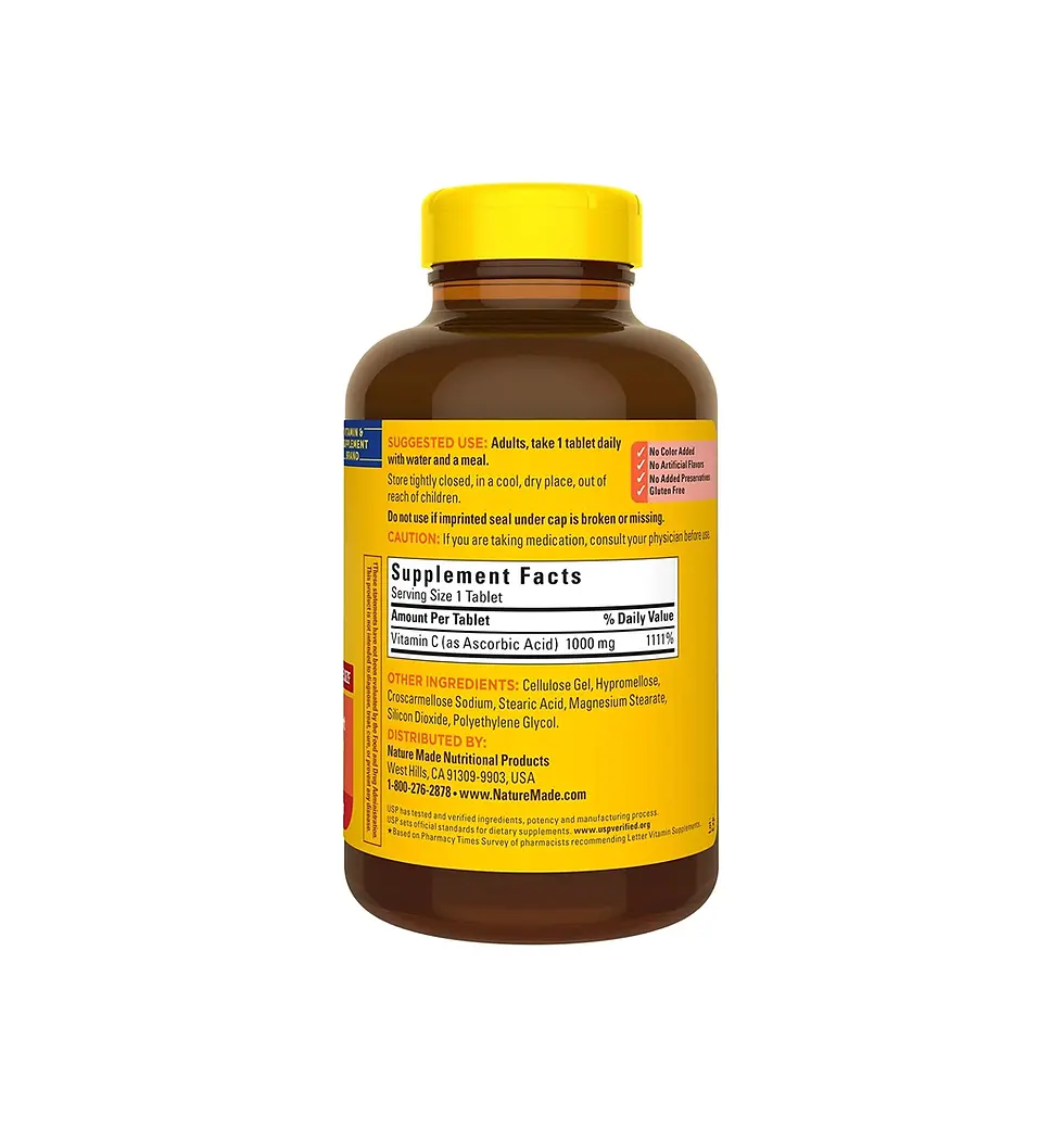 Thumbnail: Nature Made Vitamin C 1000 mg, 300 Tablets