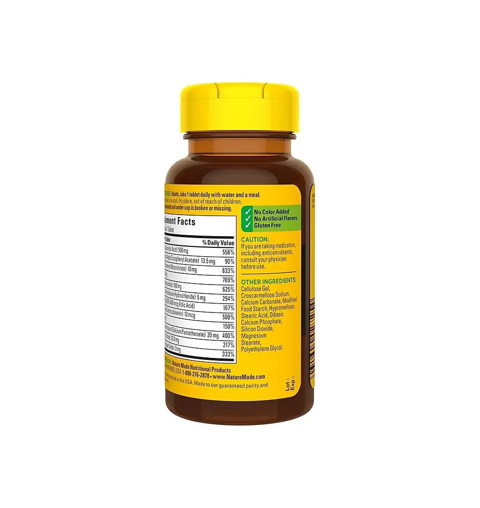 Thumbnail: Nature Made Stress B Complex with Vitamin C and Zinc, 75 Tablets