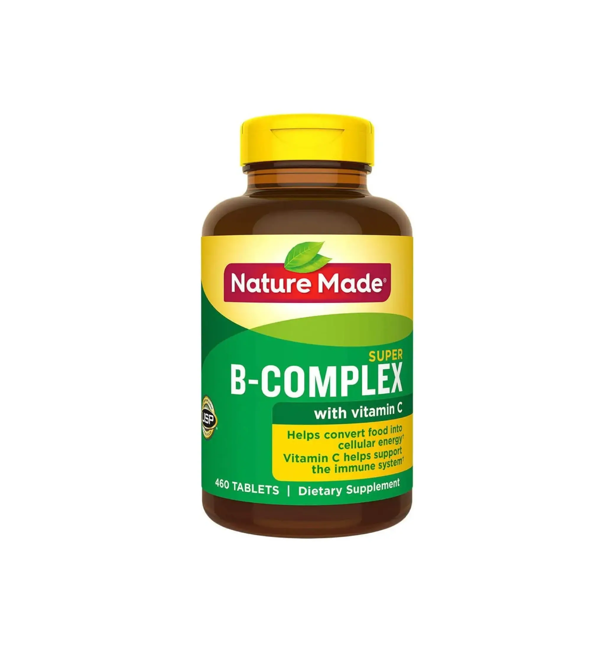 Nature Made Super B Complex + Vitamin C 460 Tablets