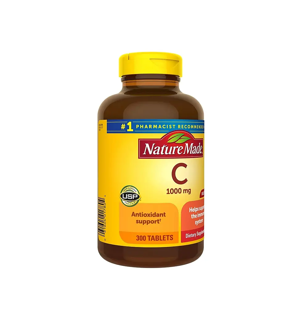 Thumbnail: Nature Made Vitamin C 1000 mg, 300 Tablets, 300 Day Supply