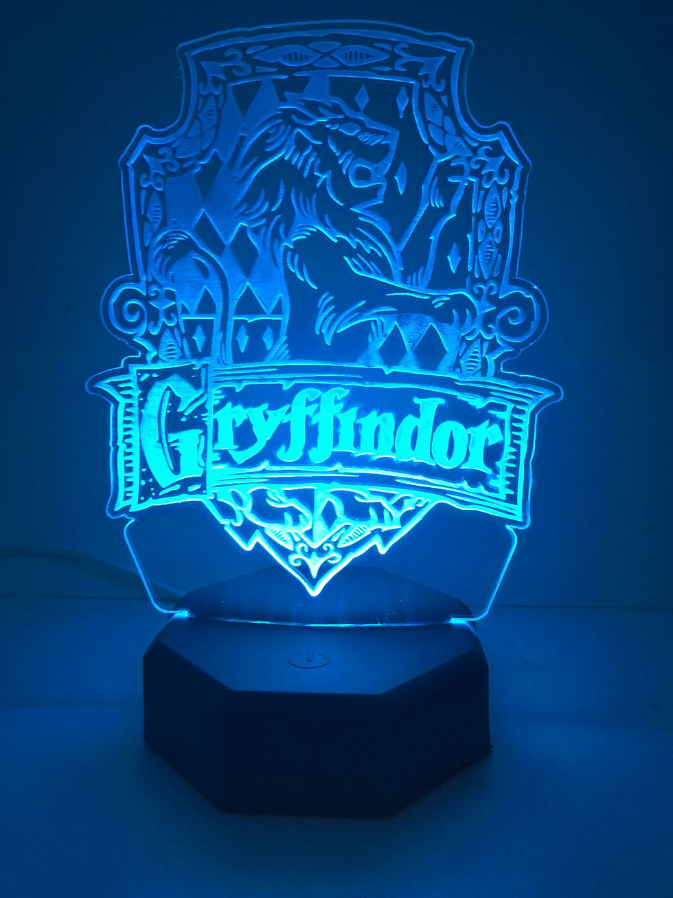 Miniatura: Luminária RGB 3D - Tema:Harry Potter