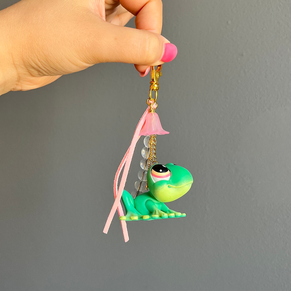 Miniature : Bijou de sac Green Frog