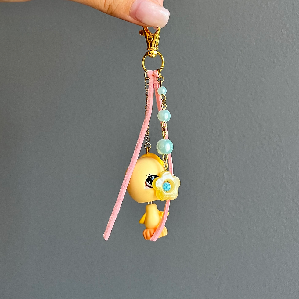 Miniature : Bijou de sac Oiseau jaune