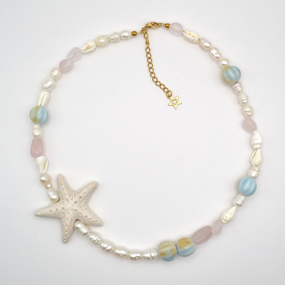 Miniature : Collier Starfish (bleu)