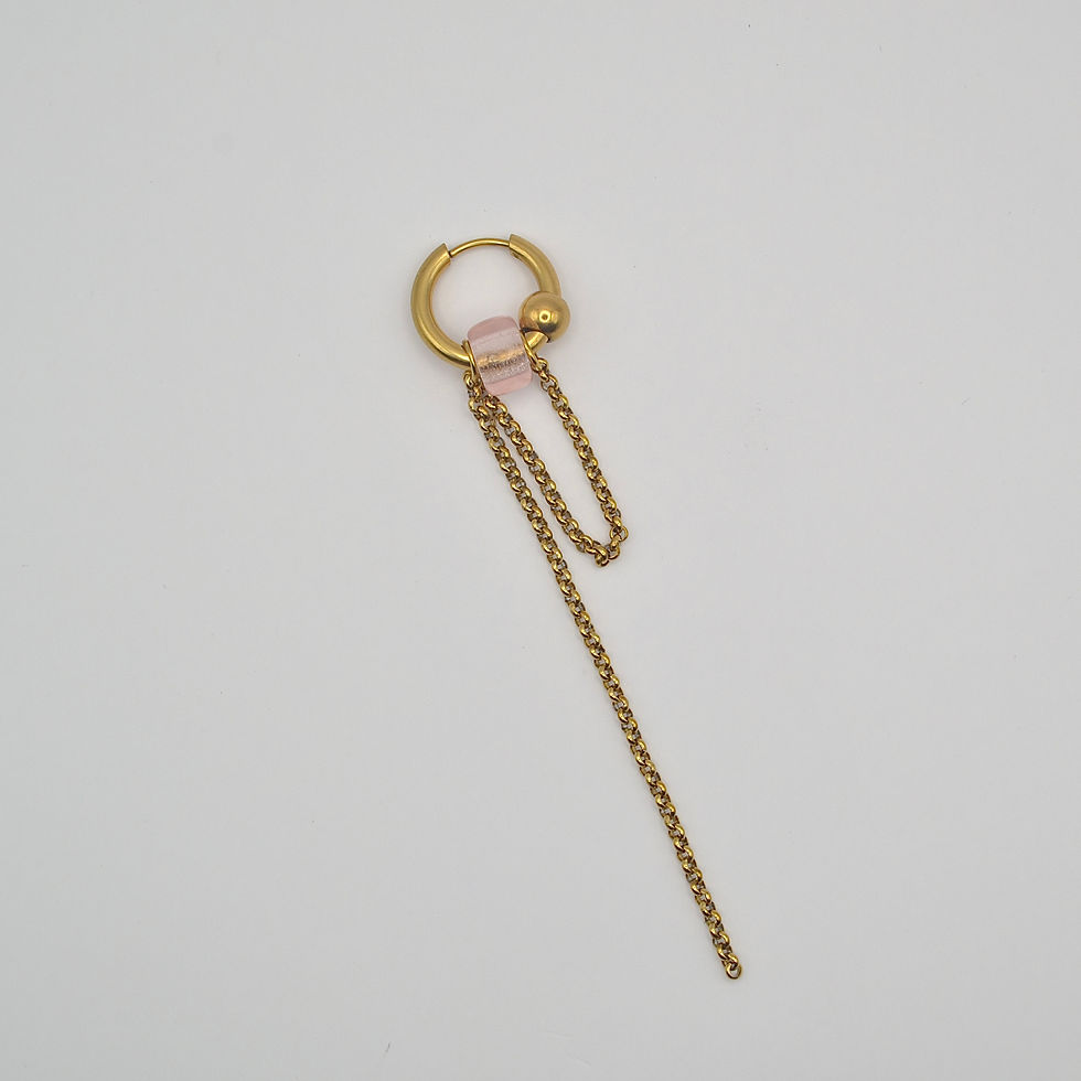 Miniature : Mono-boucle Chain Pink