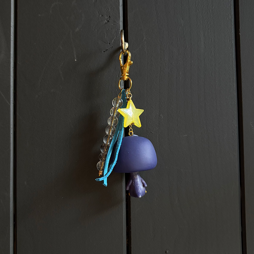 Miniature : Bijou de sac Pingouin bleu