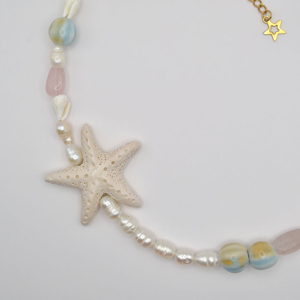 Miniature : Collier Starfish (bleu)