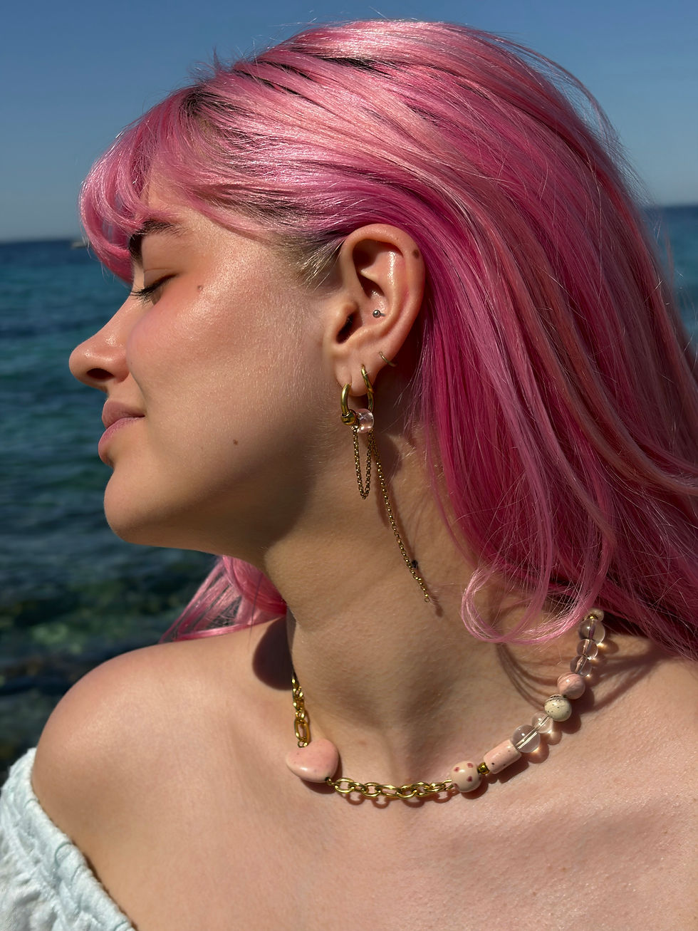 Miniature : Collier Rosée
