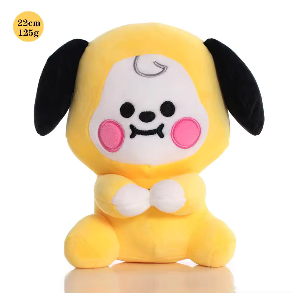 Thumbnail: Hot BTed 21Plush Toys Kawaii Mini Keychain Anime Pendant Ornament for Kids 12-22