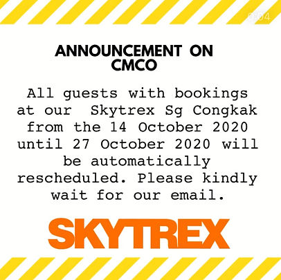 Announcement on CMCO