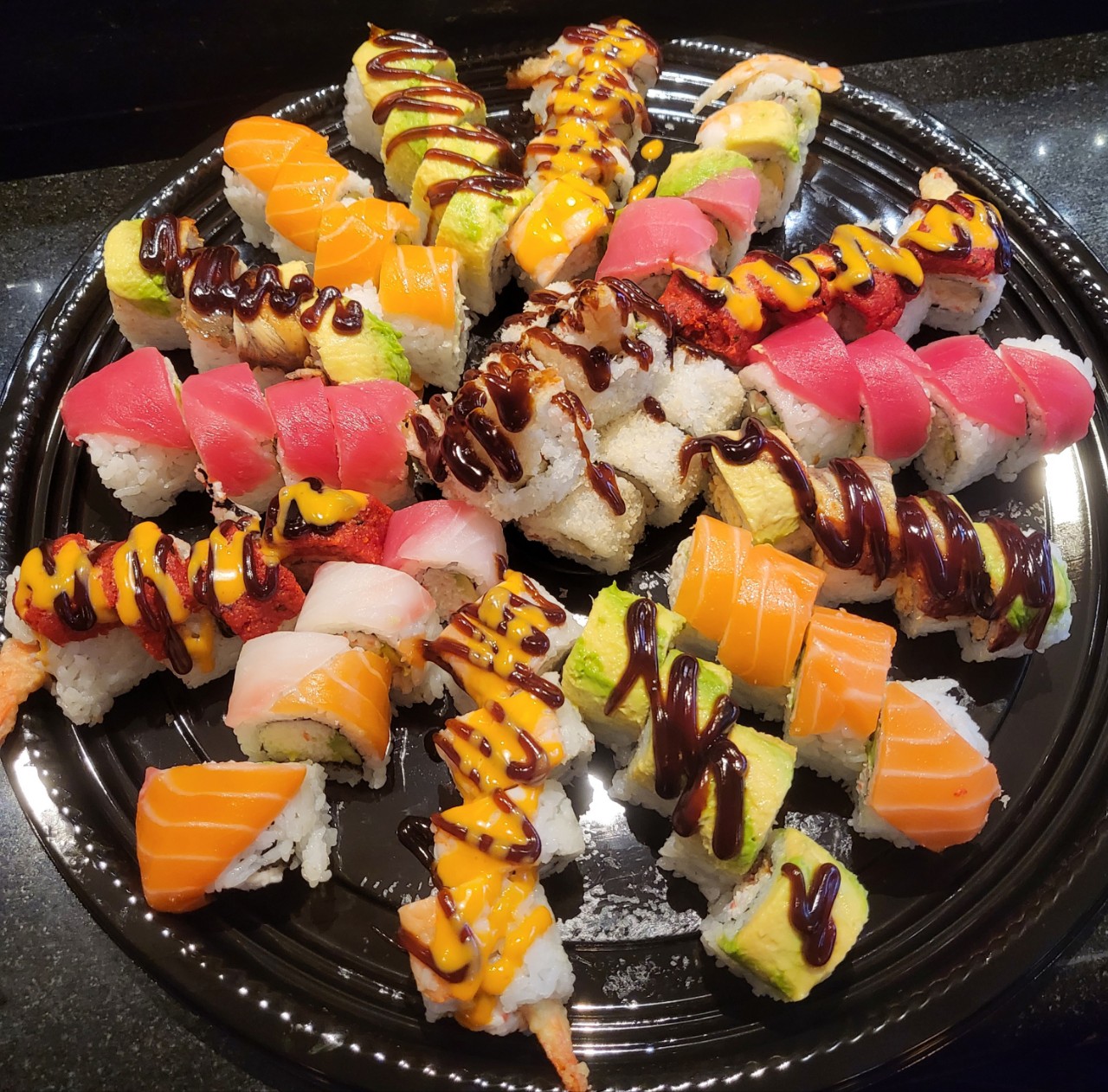 Arranged Food and Objects