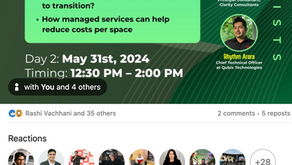 Privileged to share the stage at PALME/AV-ICN Show and Conference with Prashant, Kuldeep and Rhythm