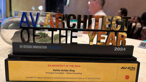 We did it again ..... Clarity gets PALME/AV-ICN "AV Architect of the Year" for a second year in a row .....