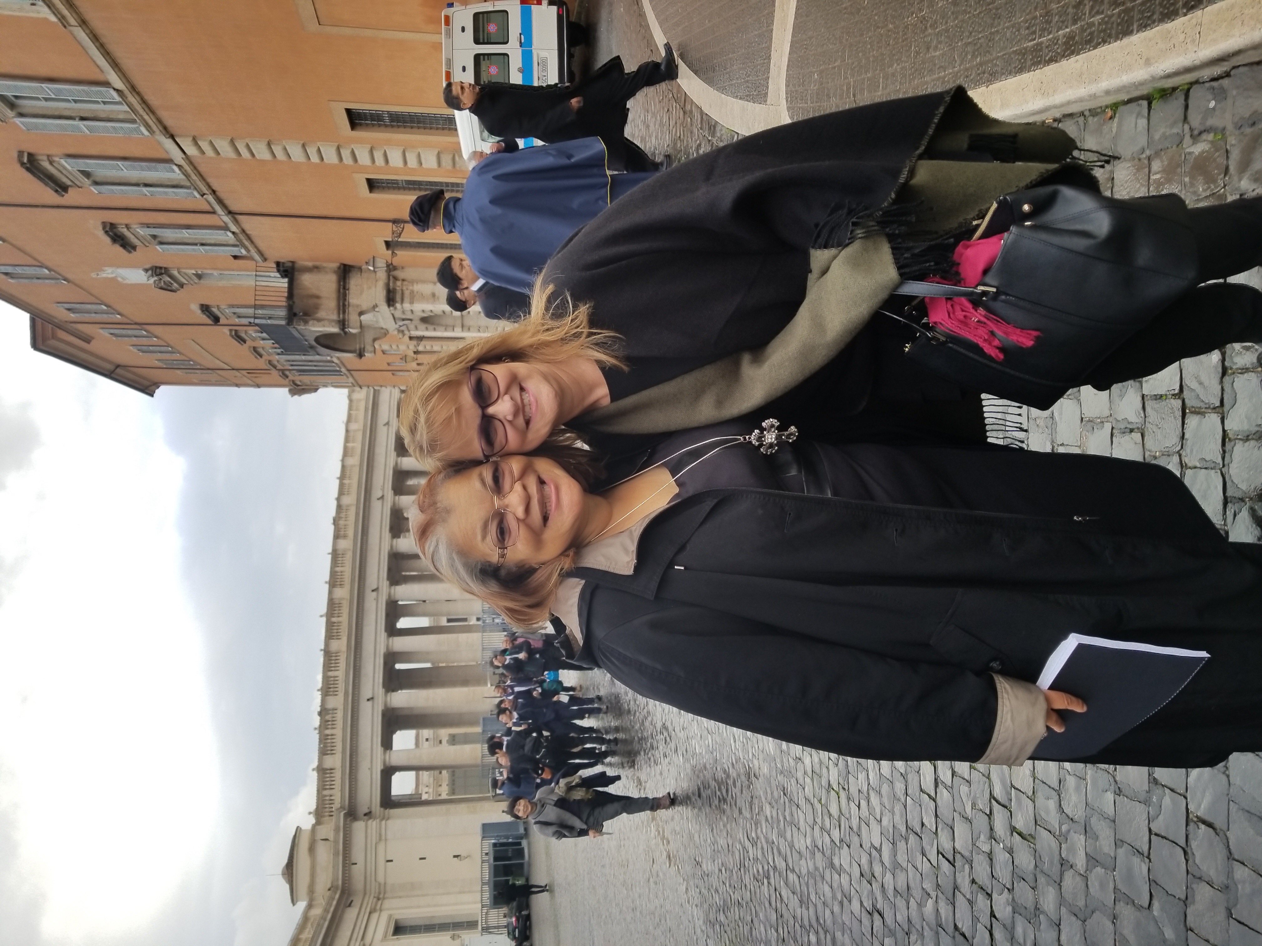 Rhonda Sciortino and Alveda King