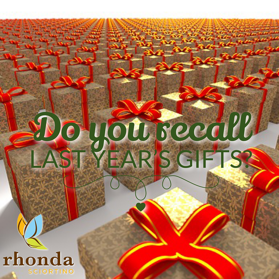All the same Christmas gifts